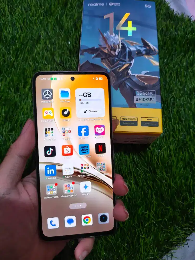 REALME 14 5G 8/256 RESMI MULUS