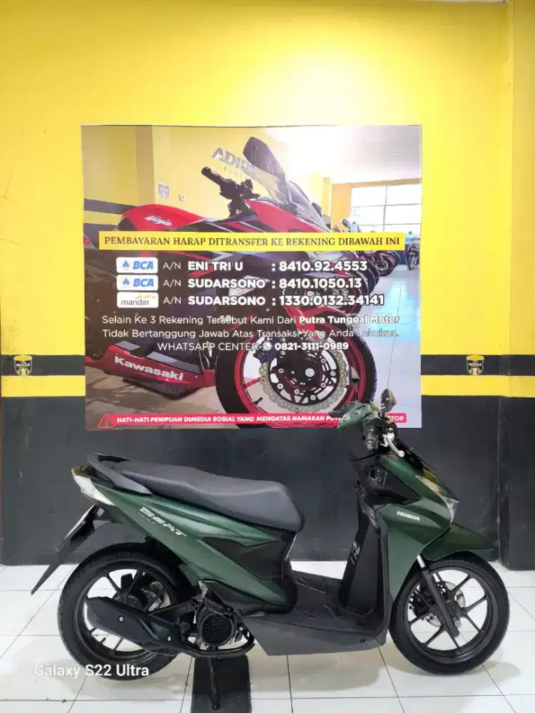 BEAT DELUXE SMARTKEY TAHUN 2025(PUTRA TUNGGAL MOTOR)
