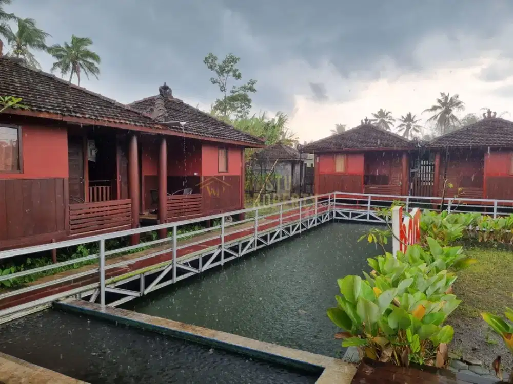 VILLA CANTIK DI PAKEM TANAH LUAS DEKAT WISATA HEHA FOREST