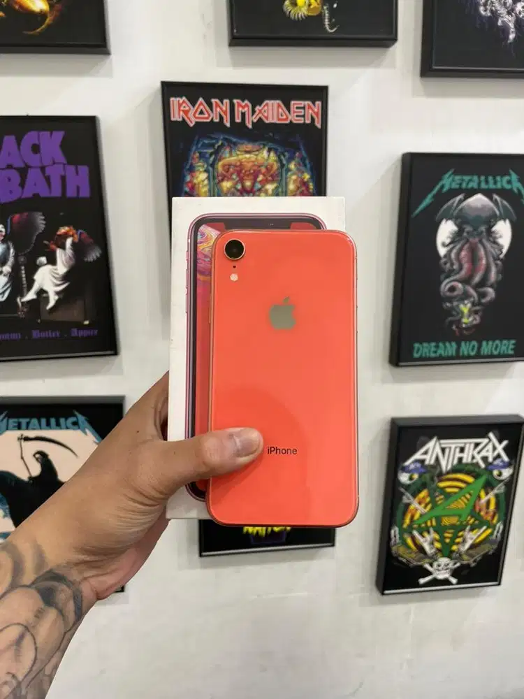 Iphone Xr 64GB Fullset All Operator Faceid Off