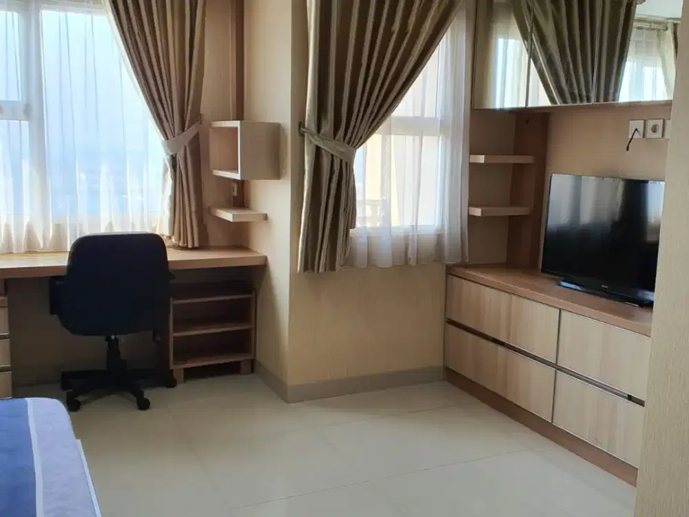 Disewakan Apartemen Trivium Lippo Cikarang — Studio 35 m² Full Furnish, Only 49 Juta/Tahun!