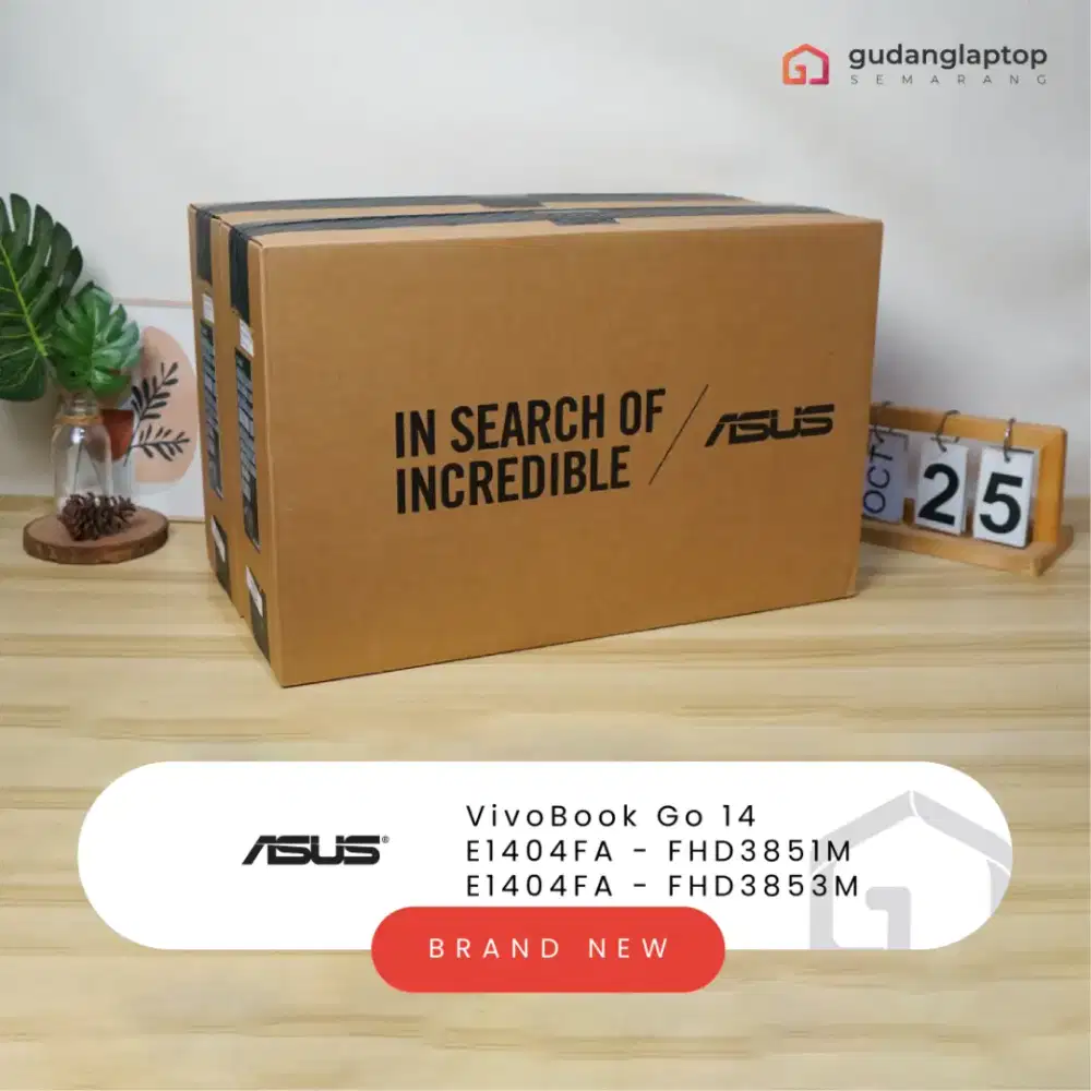 NEW ASUS VivoBook Go 14 E1404FA AMD Ryzen 3 - 7320U 8GB/512GB