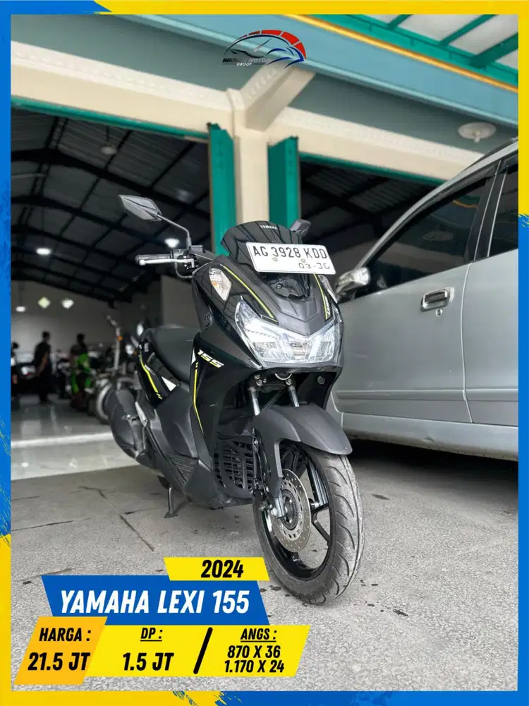 YAMAHA LEXI LX 155 2024 PLAT AG MURMER BOLOH HIKMAH MOTOR KEPUH MALANG
