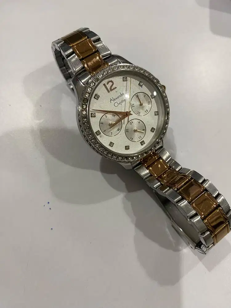 jam original AC 2768 BF SILVER ROSE GOLD