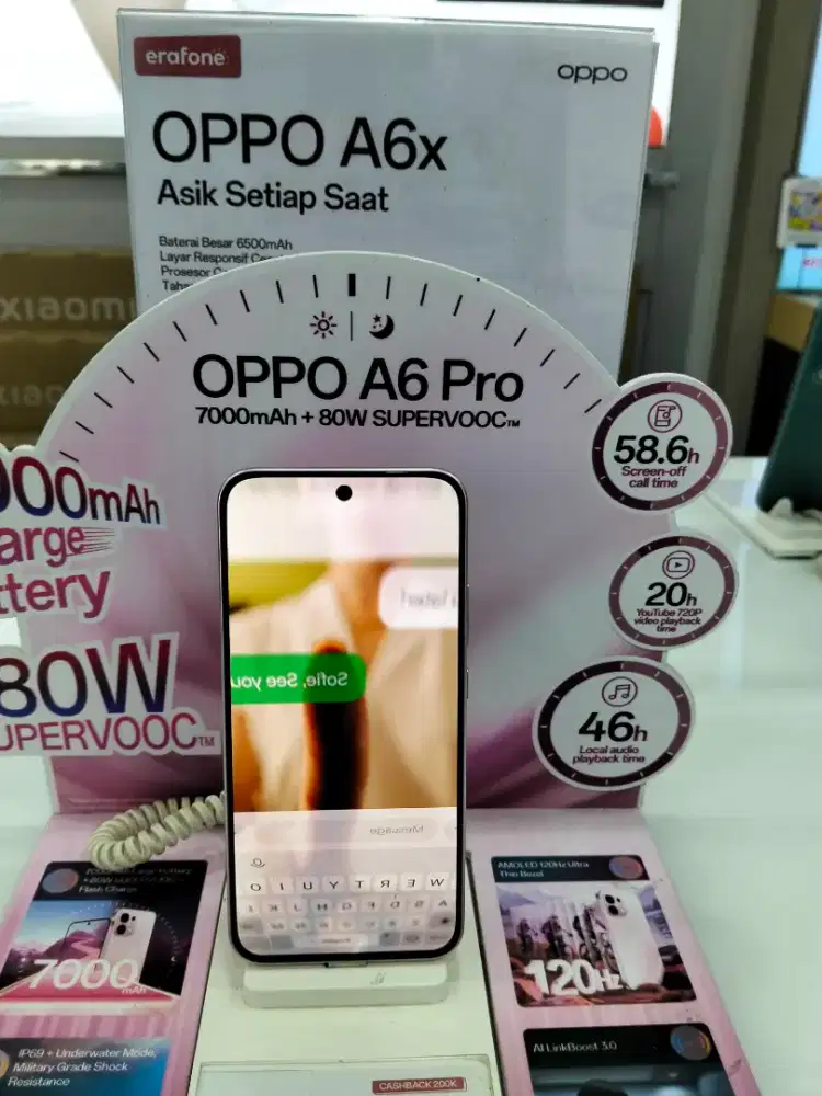 Oppo A6 pro ram 8/256