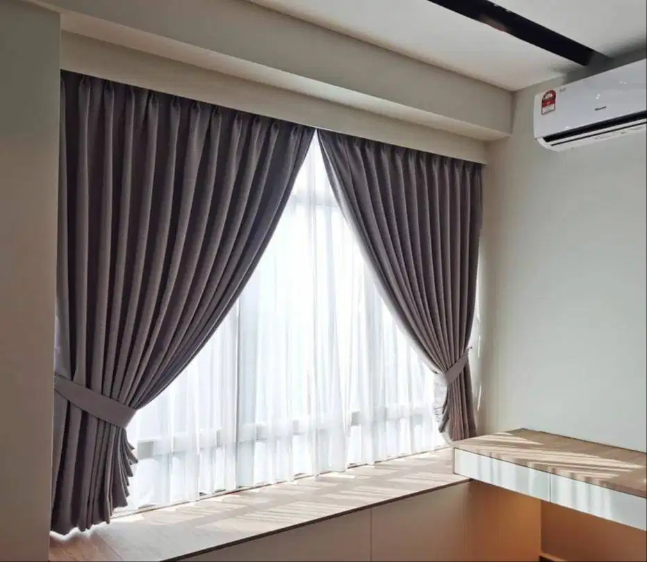 Supplier Gorden Blackout Pasang Skat Klinik Hordeng Gordyn Vitrase