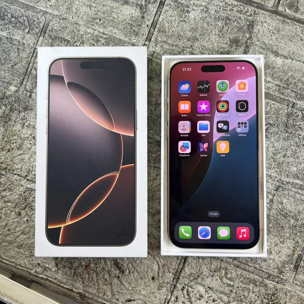 Iphone 16 Pro max 256 GB ibox pemakaian singkat