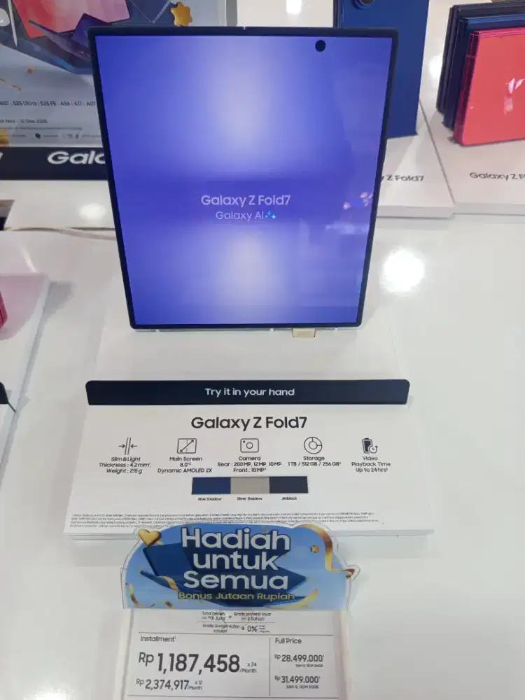Cicilan samsung cukup ktp aja