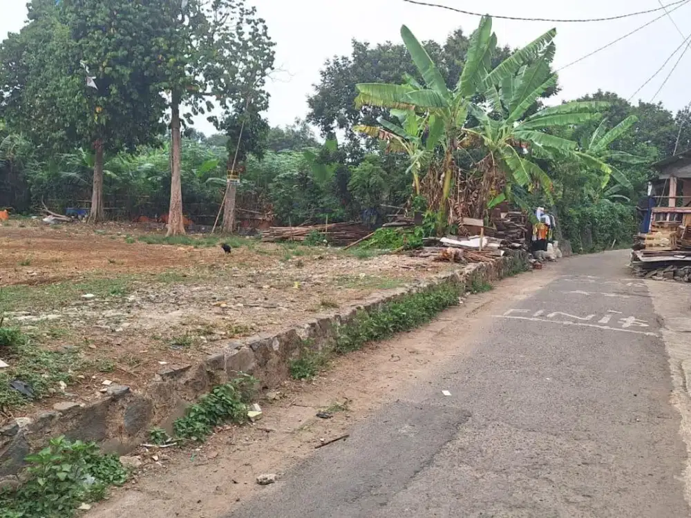Tanah Luas 509 m² di Belakang Komplek Perumahan Bogor Raya Permai
