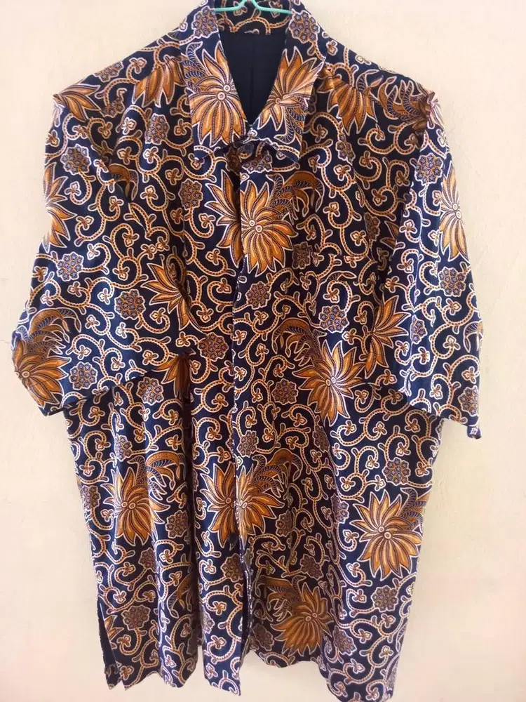 Kemeja Batik Pria Puring | Baju atasan lengan panjang pendek