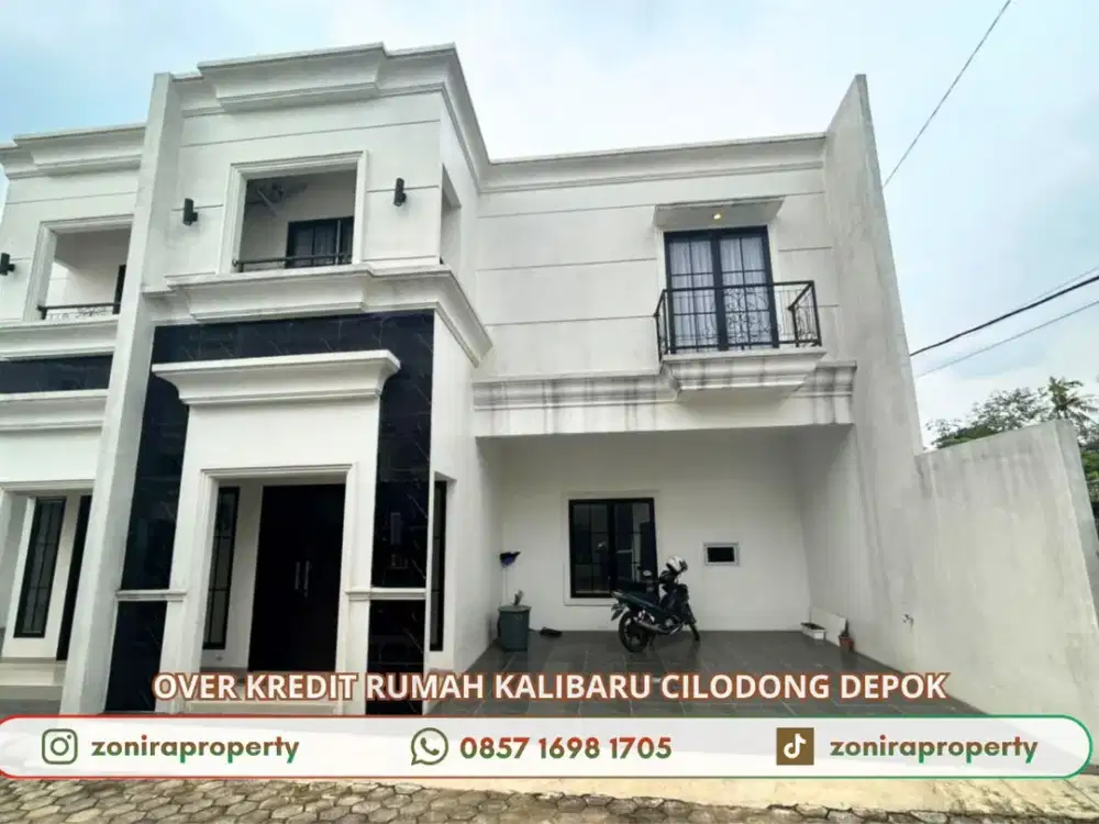 FREE KITCHEN SET Over Kredit 2 LT Rumah dekat Margonda Depok di Geneve Estate GDC