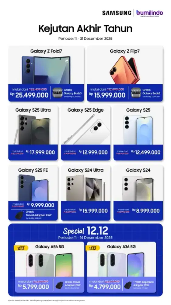 Samsung Galaxy A & S Series