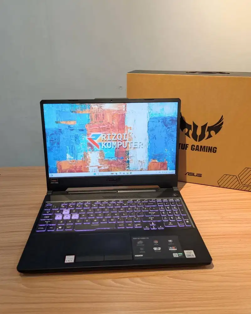 Asus TUF Gaming F15 FX506LH Intel Core i5-10300H Ram 8GB SSD 512GB
