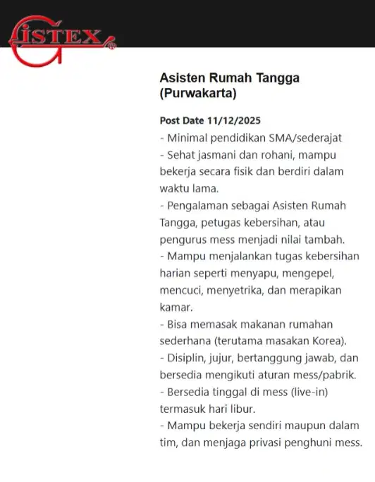 Asisten Rumah Tangga