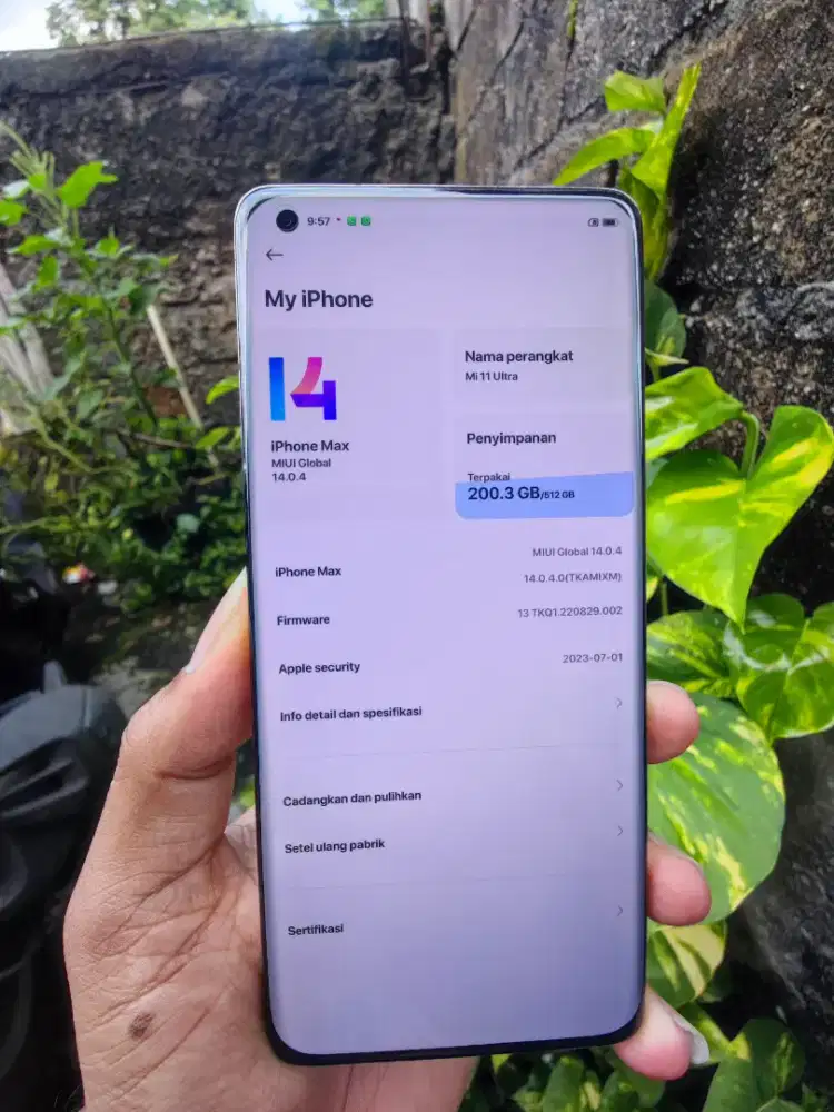 Xiaomi Mi 11 Ultra dual 5G Ram 12/512