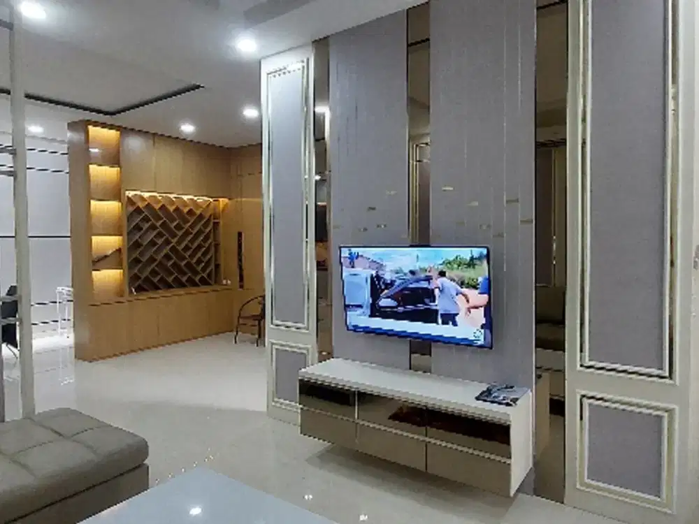 Sewa rumah golf island pik 10x15 full furnished