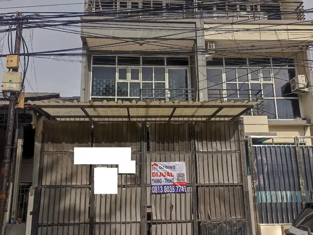 Ss3326- Jual Ruko Siap Pakai 4,2x20 Cocok Usaha di BCS Raya Klp Gading