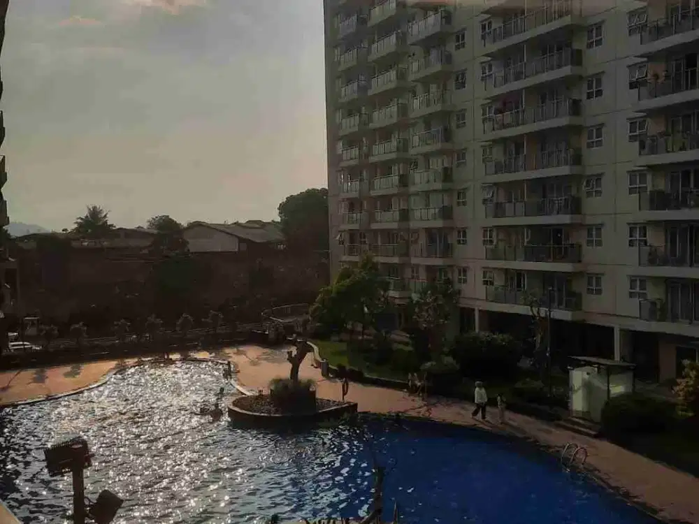 Jual cepat apartemen 2-BR Gateway Pasteur - Topaz lantai 2, luas 48 sqm