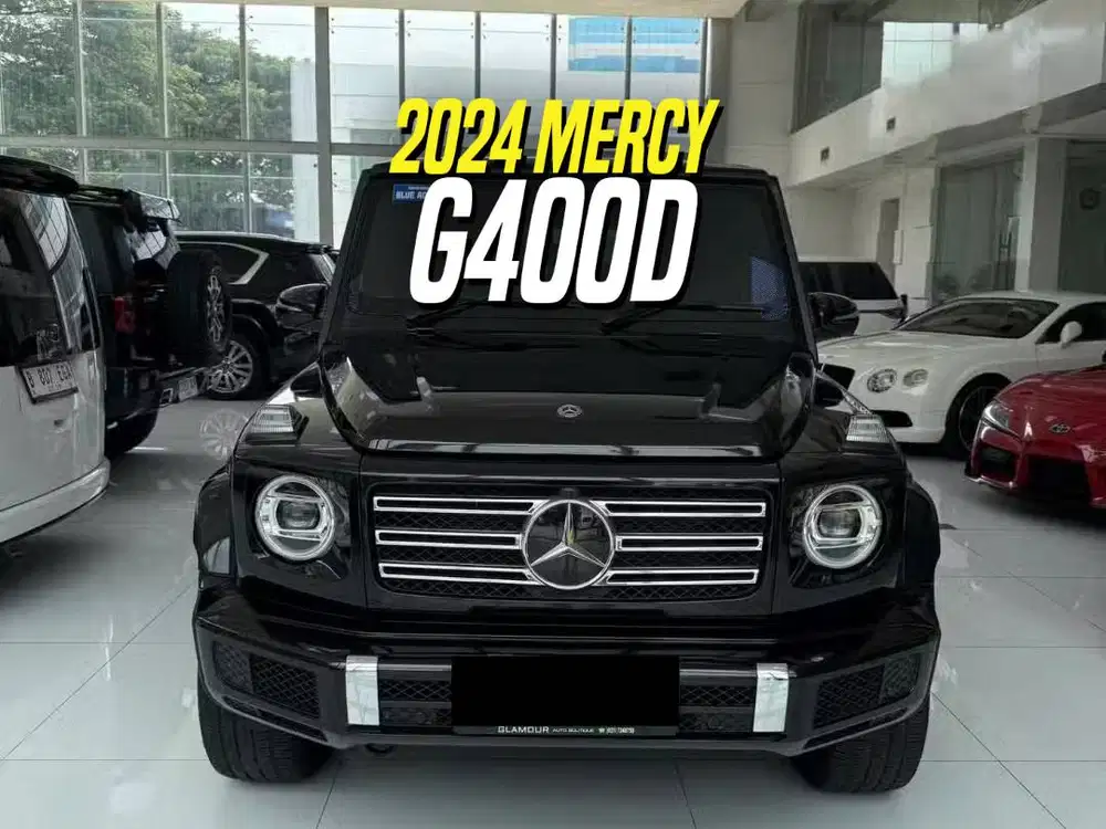 Mercedes Benz G400d AMG 2024 Black Hitam Mercy G400 d G 400d 400