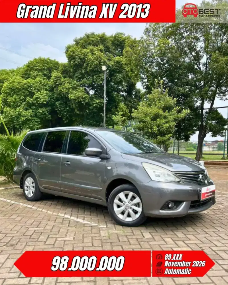 Cash Grand Livina XV Facelify 1.5 AT 2013