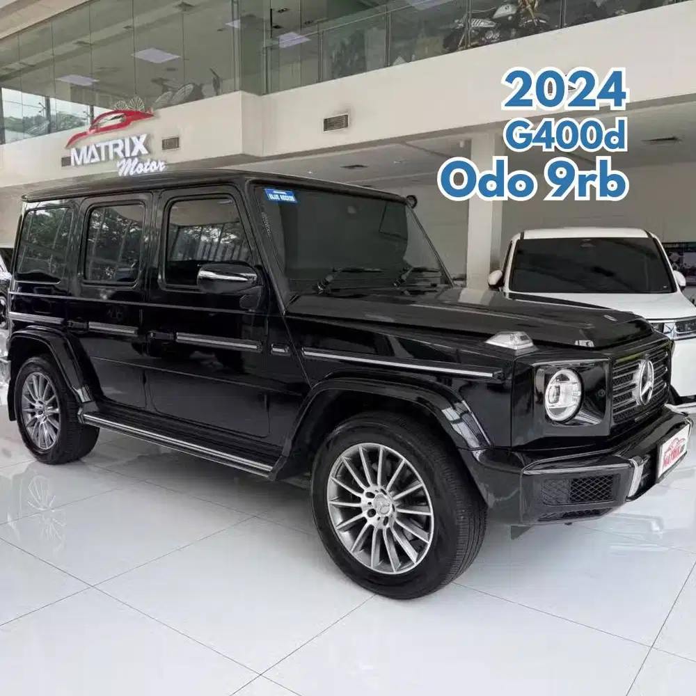Mercedes Benz G400d AMG 2024 Black Hitam Mercy G400 d G 400d 400