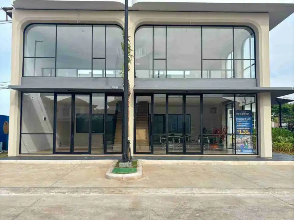 RUKO 2 DAN 3 LANTAI THE HIVE LIPPO CIKARANG HARGA 1M NEO PATIO MATARAM CBD TANAMERA