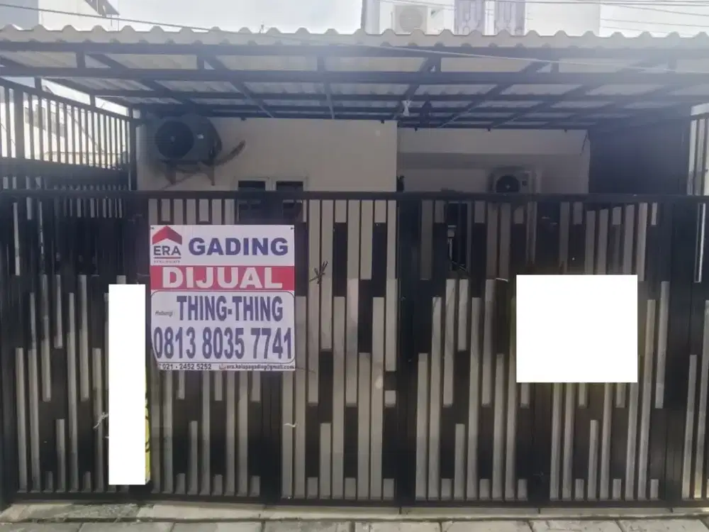 Ss2811- Murah Dijual Rumah Siap Huni 6x15 Minimalis di BCS Klp Gading