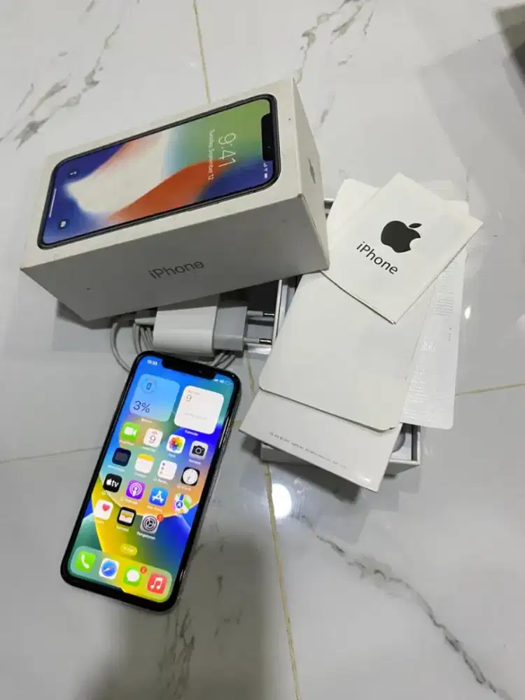 Iphone x fullset 64Gb