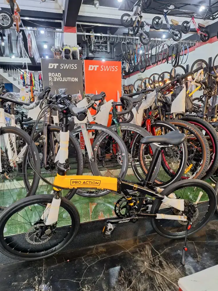 CREDIT SEPEDA LIPAT  MERK PRO ACTION BUNGA HINGGA 0% NO DP