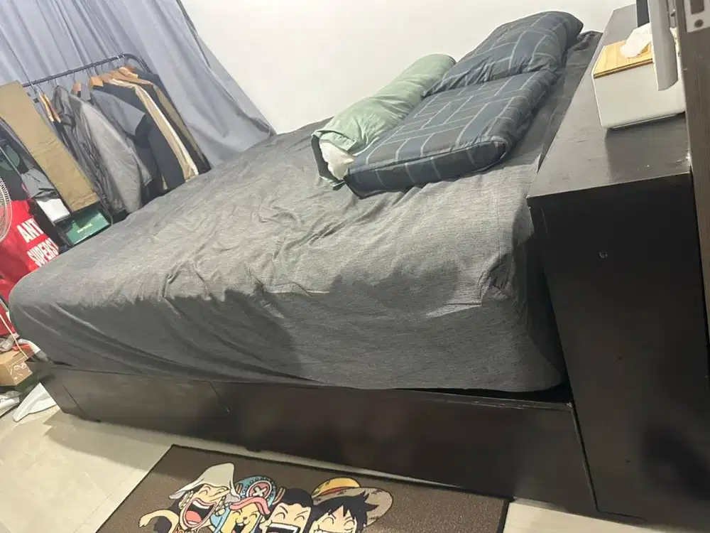 Ranjang Dipan Kayu Jati Kokoh like NEW