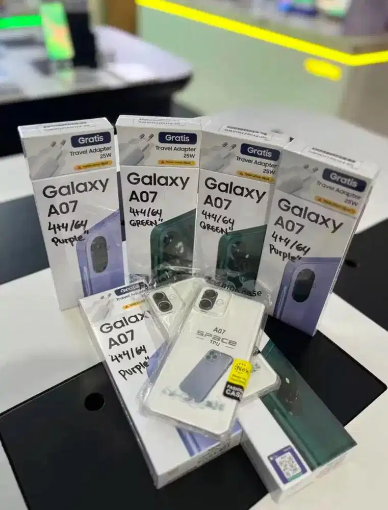 Promo Samsung A07 Ram 4+4/64GB GRATIS CASING