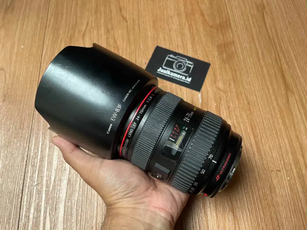 CANON EF 24-70MM F2.8 L USM FULLSET MULUS ADA BONUS