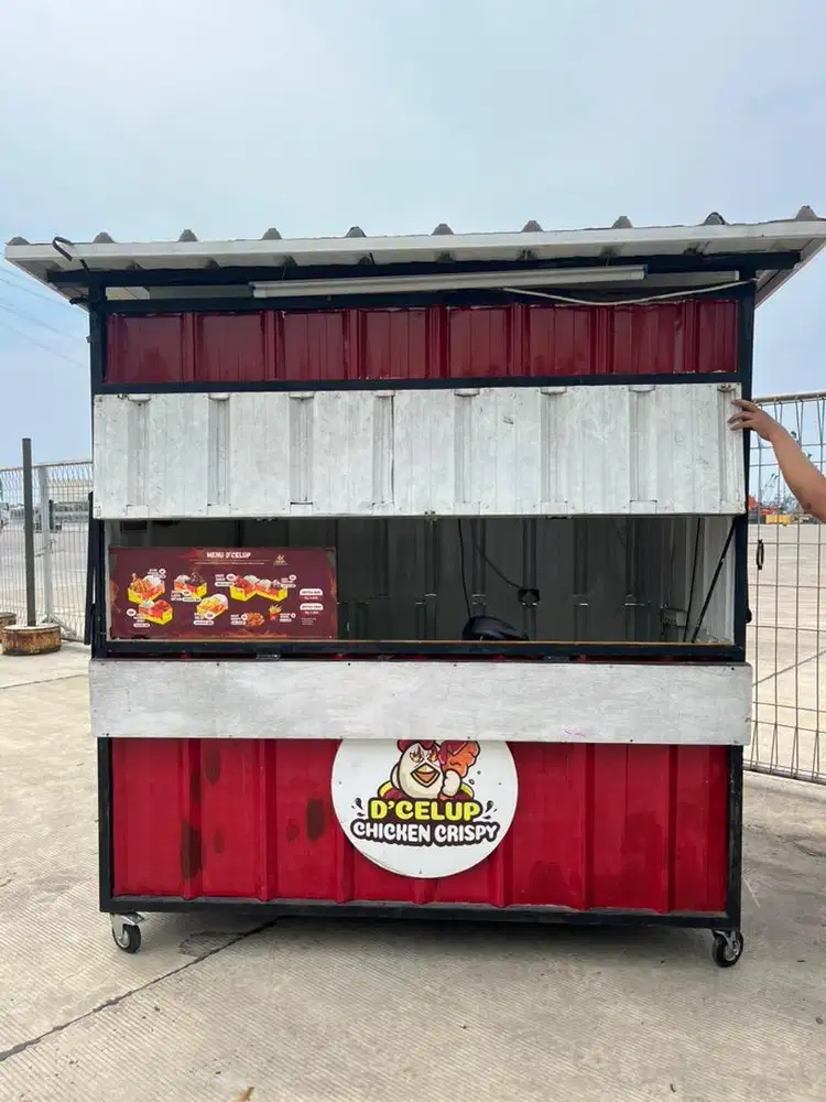 DIJUAL BOOTH KONTAINER JUALAN