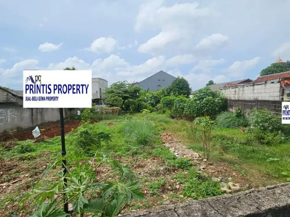 Di Jual Tanah Luas Lokasi Strategis Dekat Pintu Tol Bambu Apus, Jakarta Timur
