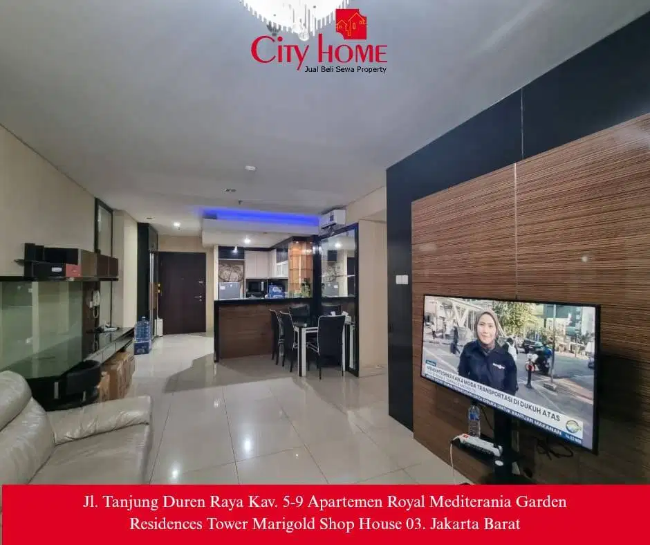 For Rent Apartemen 2BR Full Furnished Central Park (Jakarta Barat)