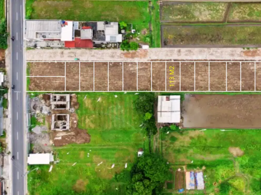 Tanah Stretegis Dekat UGM Pogung Jogja, Tepi Jalan Utama