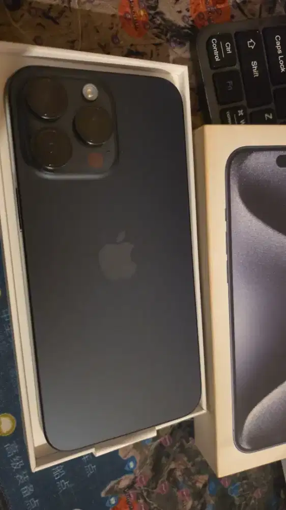 IPHONE 15 PRO MAX 256GB RESMI IBOX FULLSET ORI