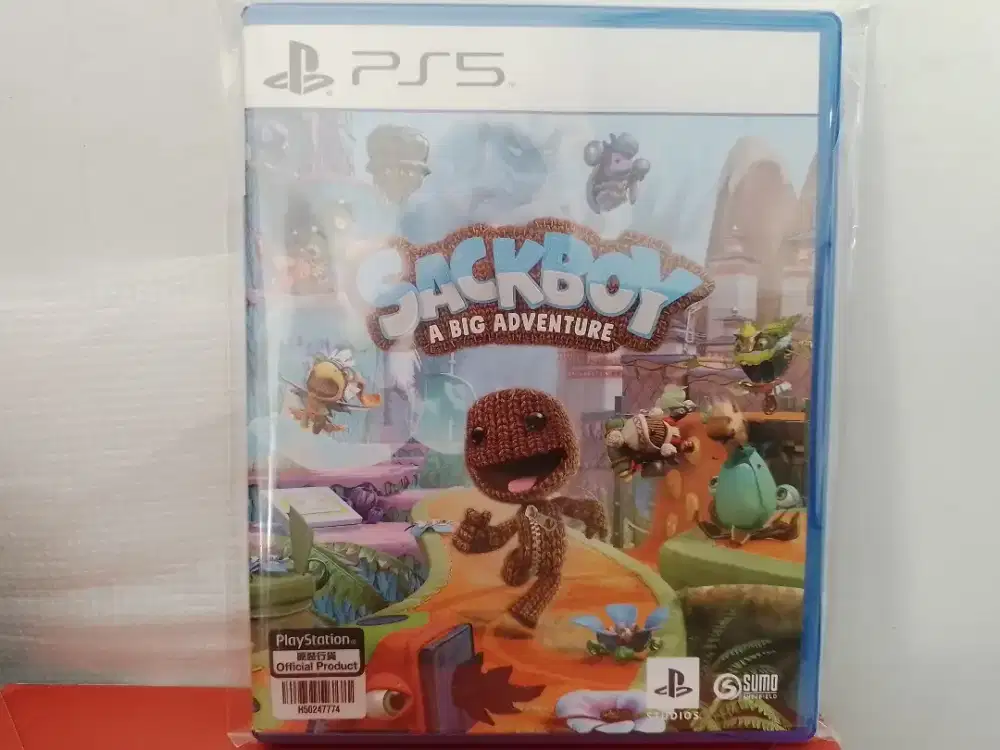 Kaset Ps5 Sackboy