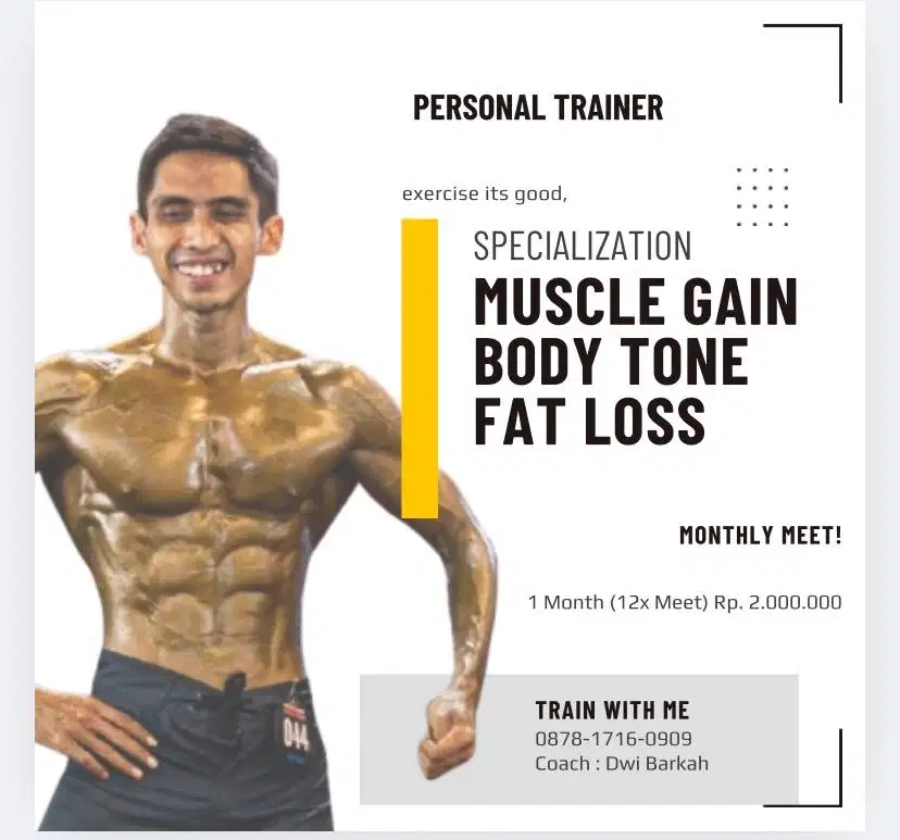 For Serious only -  Personal Trainer Area Depok - Jaksel