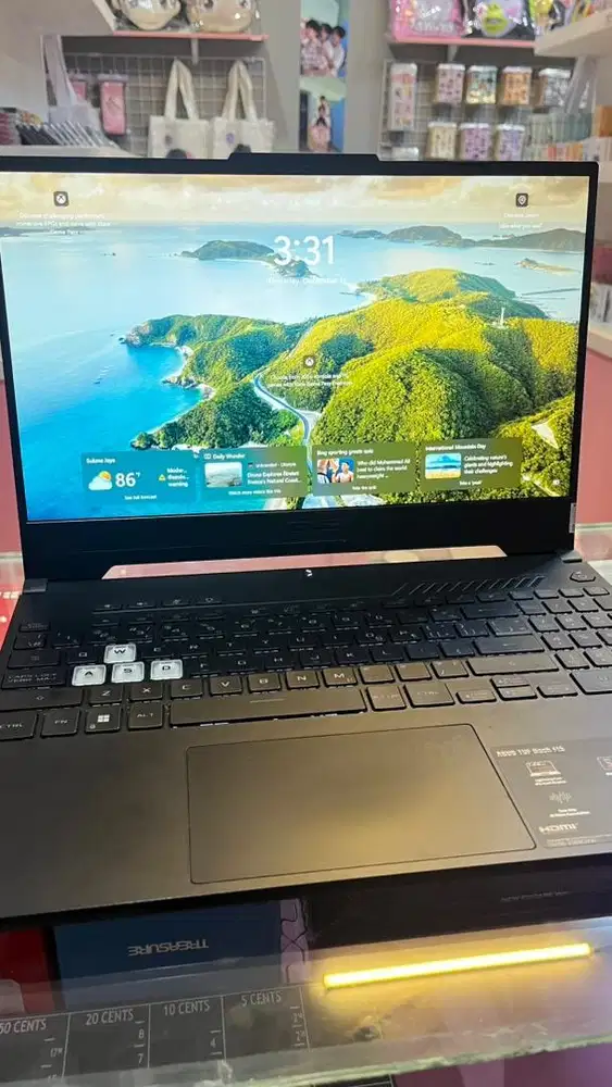 asus tuf dash f15 pemakaian pribadi