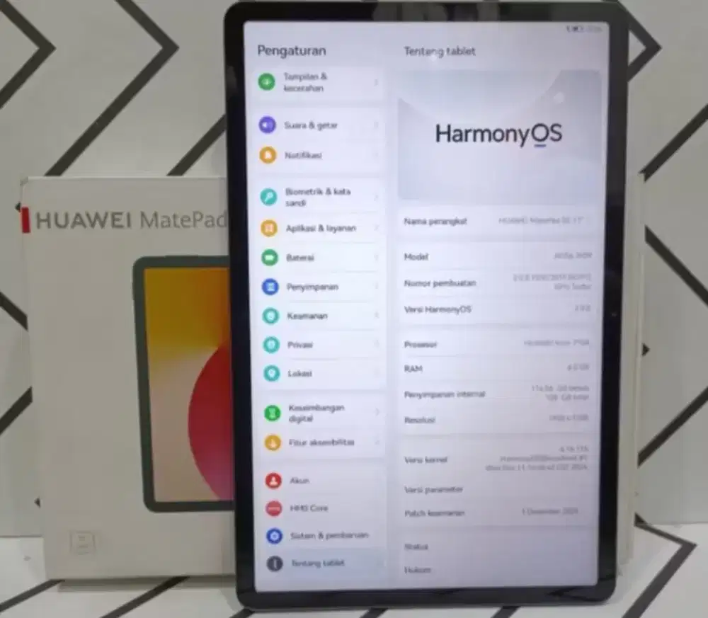Huawei mate pad se 11 6/128Gb fullset