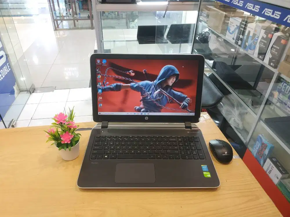 LAPTOP DIJUAL HP PAVILION 15 CORE i7 RAM 8GB NVIDIA