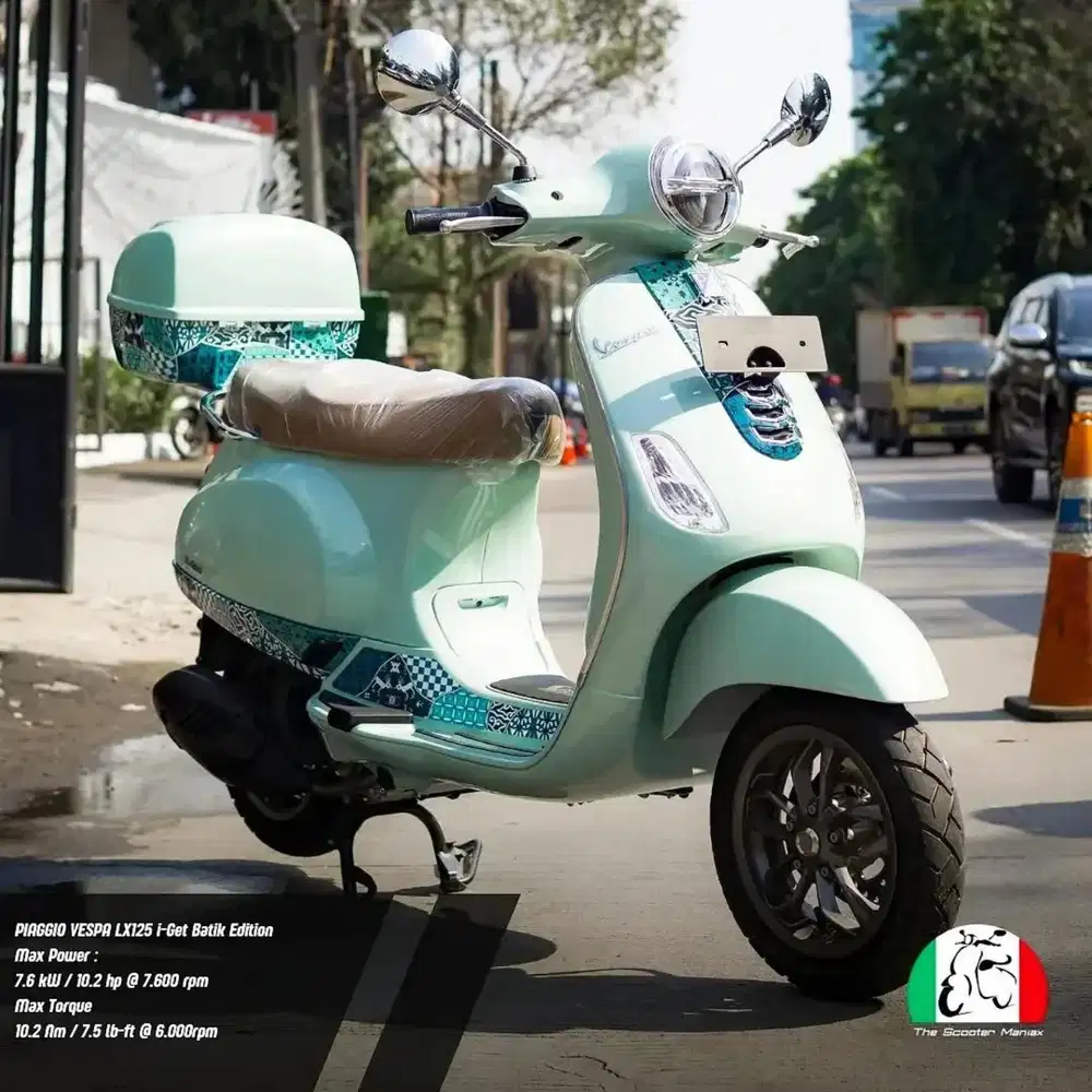 VESPA LX iget BATIK VERSION 2023 BRAND NEW
