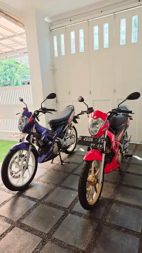 Suzuki Satria FU 150 CBU built up thailand simpanan KM rendah