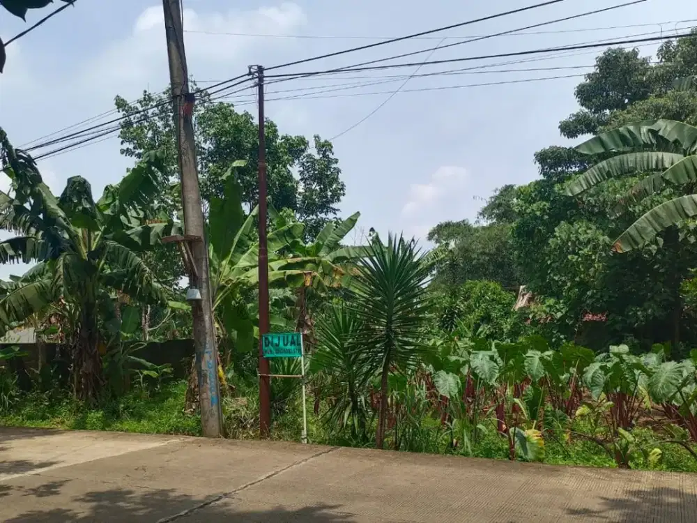 Dijual tanah SHM - Dekat dengan Tol Baru - 15 menit stasiun kereta - Parung Bogor