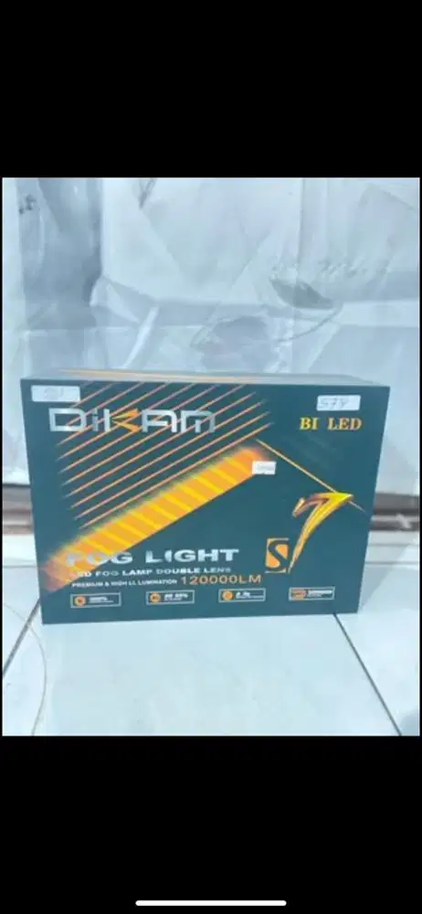 Obral Foglamp Dikam S7Y 3 Warna Ukuran 3 inch Breket Toyota ( BARU )