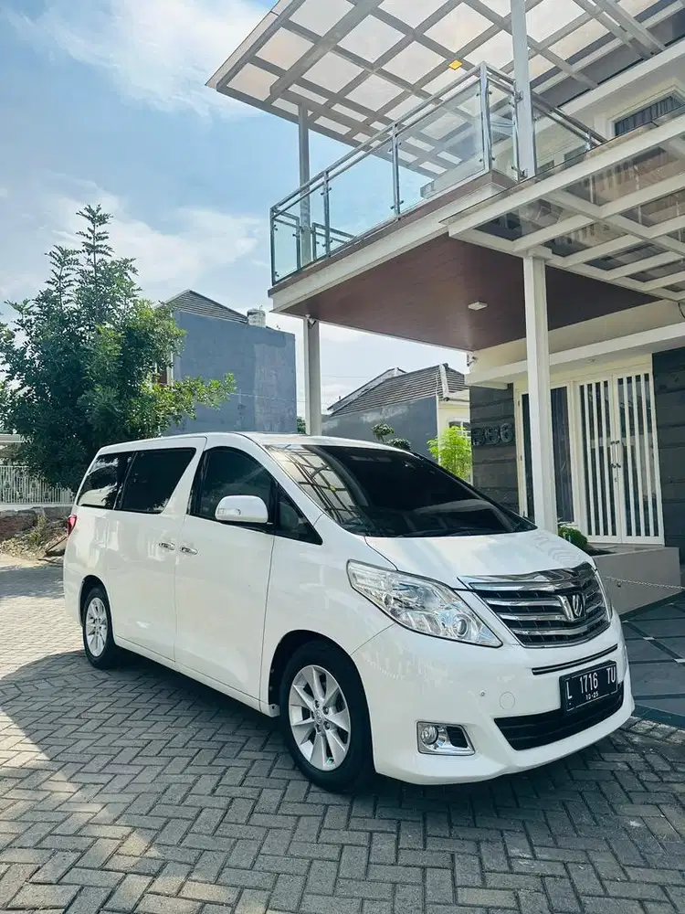 Alphard G 2012 Pilot seat, Km rendah record