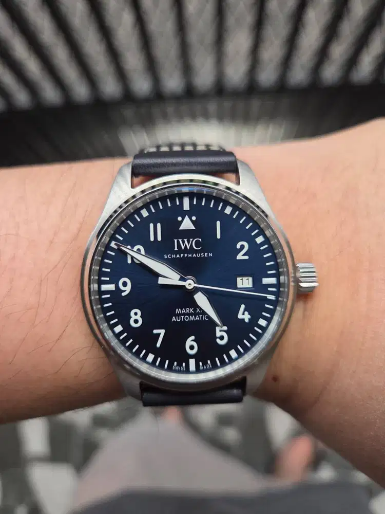 IWC Mark XX Blue Dial Automatic