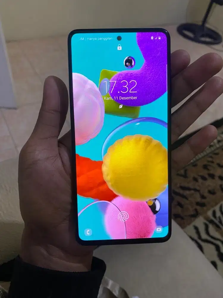 samsung a51 6/128 layar ori nfc