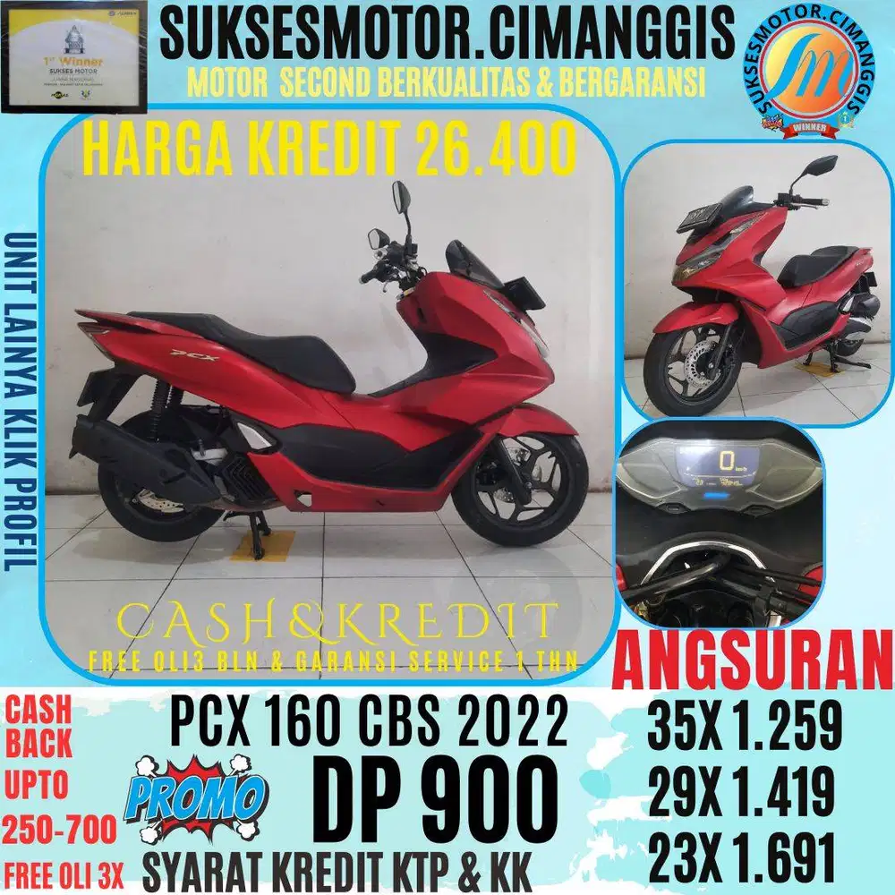 DP 900 PCX 160 CBS CASHBACK UPTO 700 RIBU FREE OLI 3 X